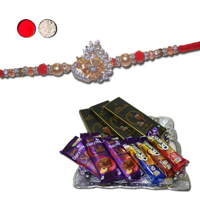 "RAKHIS -AD 4120 A, Choco Thali - code RC02 - Click here to View more details about this Product